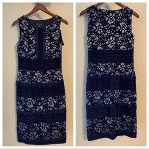 Lace formal dress to knee